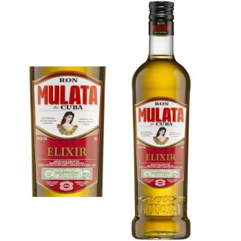 Kuba Mulata Elixir Flasche