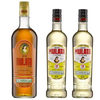 3er SET - Rum Palma Superior + 2x Carta Blanca, Mulata - Kuba