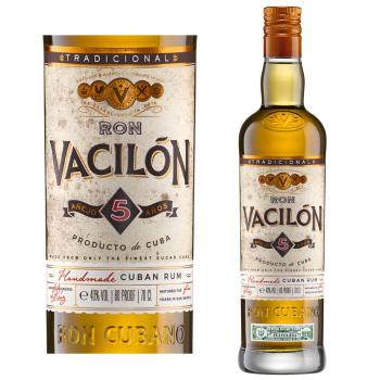 Rum Vacilon 5 Jahre Flasche und Etikett