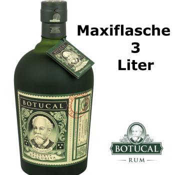 Maxiflasche, Rum Botucal Reserva Exclusiva, 3 Liter, 40% vol.