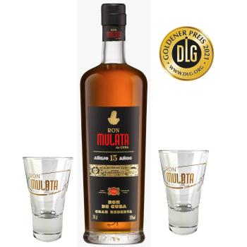 Mulata Rum 15 Jahre prämiert DLG Logo