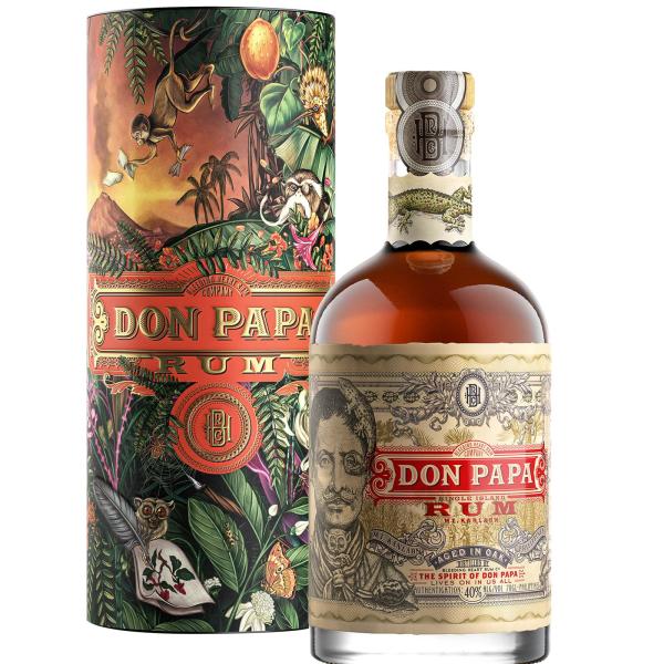 Rum Don Papa 7 Jahre mit Dose Canister 2.0